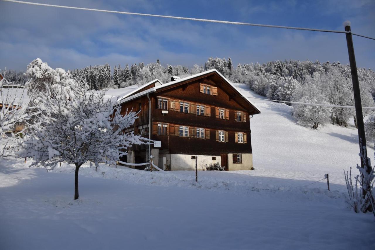 Ferienwohnung Brittenberg Alpaka Schwarzenberg im Bregenzerwald Exterior photo